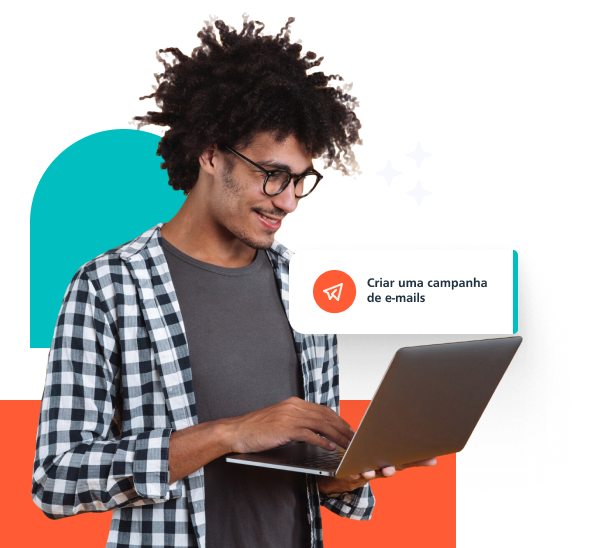 Criar uma campanha de e-mails